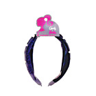 Goody × Barbie 1 piece headband black velvet with pearls