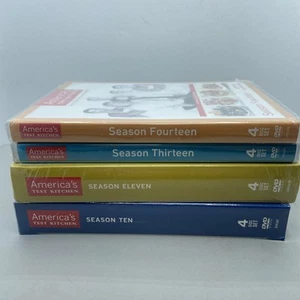 America’s Test Kitchen Season 10,11,13,14 Dvd Sealed Sets - Picture 1 of 13