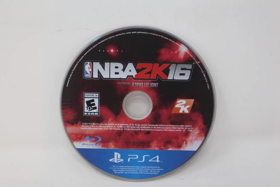 NBA 2K16 Sony Playstation 4 PS4 Disc Only - Image 1 of 1