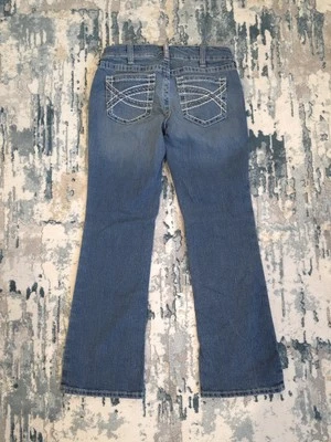 Pantalones de mezclilla Ariat 28S resistentes al fuego FR bootcut para mujer - Usados en Excelente Condición Foto 1 de 4