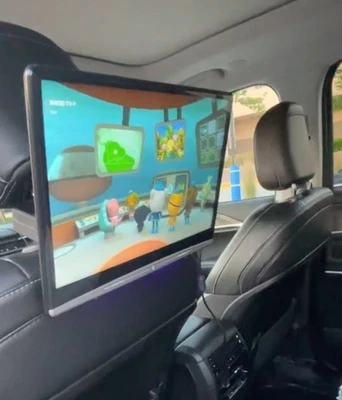 13.3 Inch 4k Android 10.0 Multifunctional Car Tv Headrest Monitor Touchscreen - Image 1 of 4