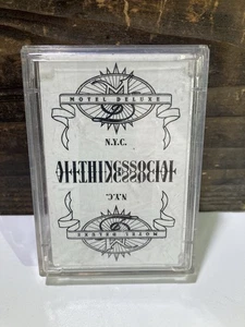New Hotel Deluxe N.Y.C. Playing Cards All Things Social “Play Your Cards Right” - Picture 1 of 3