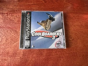 Cool Boarders 3 Black Label Sony Playstation 1 PS1 COMPLETE+reg card! - Imagen 1 de 11