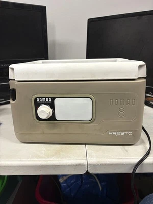 Presto 8qt Nomad Portable Electric Slow Cooker with Locking Lid, USED - Image 1 of 4