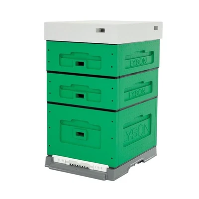 LYSON Bienenstock Dadant Beute OPTIMA Bienenstockset Starterset Styropor EPS 100 - Bild 1 von 4