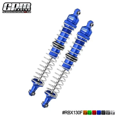 GPM Alloy Front Spring Dampers 130mm For Axial 1/10 RBX10 Ryft 4WD Rock Bouncer - Image 1 of 4