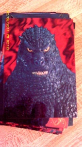 1996 Godzilla Chromium Parallel/Sticker Cards $4.00 Each  - Picture 1 of 1