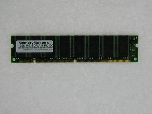 256MB MEMORY 32X64 168 PIN PC100 8NS 3.3V NON ECC SDRAM RAM DIMM - Picture 1 of 1
