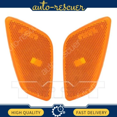 2x Left Right Side Marker Light Assembly for Jeep Wrangler 1997~2006 - Image 1 of 4