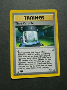 Pokemon 1ST EDITION TIME CAPSULE 90/111 - NEO GENESIS SET - (NM) - Picture 1 of 2