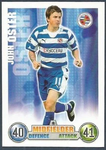 TOPPS MATCH ATTAX 2007-08 TRADING CARD-READING-JOHN OSTER - Picture 1 of 1