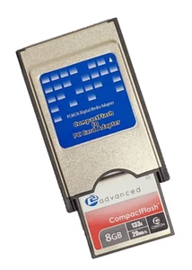 Centon 8GB CF + Compact Flash to PCMCIA PC Card Adapter Reader, ATA Flash - Picture 1 of 1