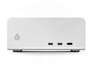 87184690976 Streacom ST-FC8S-ALPHA Obudowa komputera Desktop Srebrna STREACOM - Zdjęcie 1 z 4