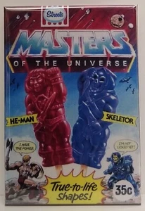 Masters of the Universe Magnet 2"x3" Fridge Locker Advertisement Retro Ice Cream - Picture 1 of 3