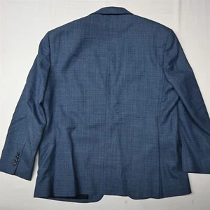 Oscar de la Renta 38R Gray Houndstooth Soft Tweed Mens Blazer Sport Coat Jacket - Picture 1 of 12