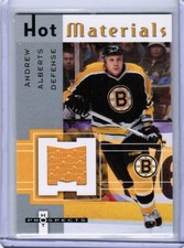 05/06 HOT PROSPECTS HOCKEY HOT MATERIALS JERSEY CARDS (HH-XX) U-Pick From List
