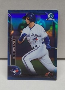 TROY TULOWITZKI 2016 Bowman Chrome BLUE REFRACTOR /150 ~ BLUE JAYS ROCKIES
