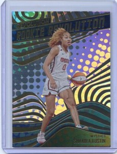 2022 Panini Revolution WNBA ROOKIE INSERT NO. 8 Shakira Austin - Washington Myst