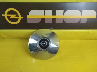 Tapacubos Opel Rekord B/C Sedán / Coupé / Caravan Cromo Emblema Usado - Imagen 1 de 4