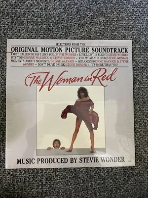 Stevie Wonder Lp SEALED The Woman In Red (picture Soundtrack )Original  Press - Image 1 of 3