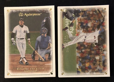 2007 UD Masterpieces Baseball Cards Singles You Pick - Image 1 of 2