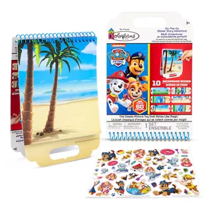 Colorforms PAW Patrol On-The-Go Sticker - 65 Stickers and 10 Background Scenes! - Picture 1 of 6