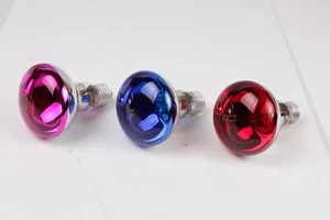 3 x R80 Strahler 230V 40W E27 für Lichtorgel blau rot pink Birnen Ersatzbirnen - Bild 1 von 7