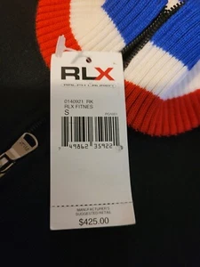NEW RLX RALPH LAUREN MEN'S FULL ZIP MERINO LIGHT WEIGHT WOOL JACKET, SIZE SMALL - Picture 1 of 13