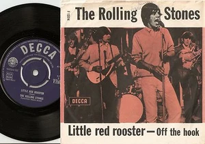 THE ROLLING STONES LITTLE RED ROOSTER & OFF THE HOOK DANISH PS+45 1964 MOD R&B - Bild 1 von 4