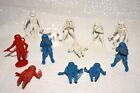 Lot of 12 Vtg Marx, or MPC, Red White & Blue Blue Playset Spacemen Figures #4