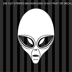 ALIEN Decal Sticker Car Decal Laptop Decal - Choice of Colors & Sizes - Picture 1 of 15