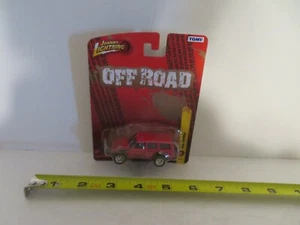Johnny Lightning Off Road JL25 Jeep Cherokee Red 2012 MOC - Picture 1 of 3