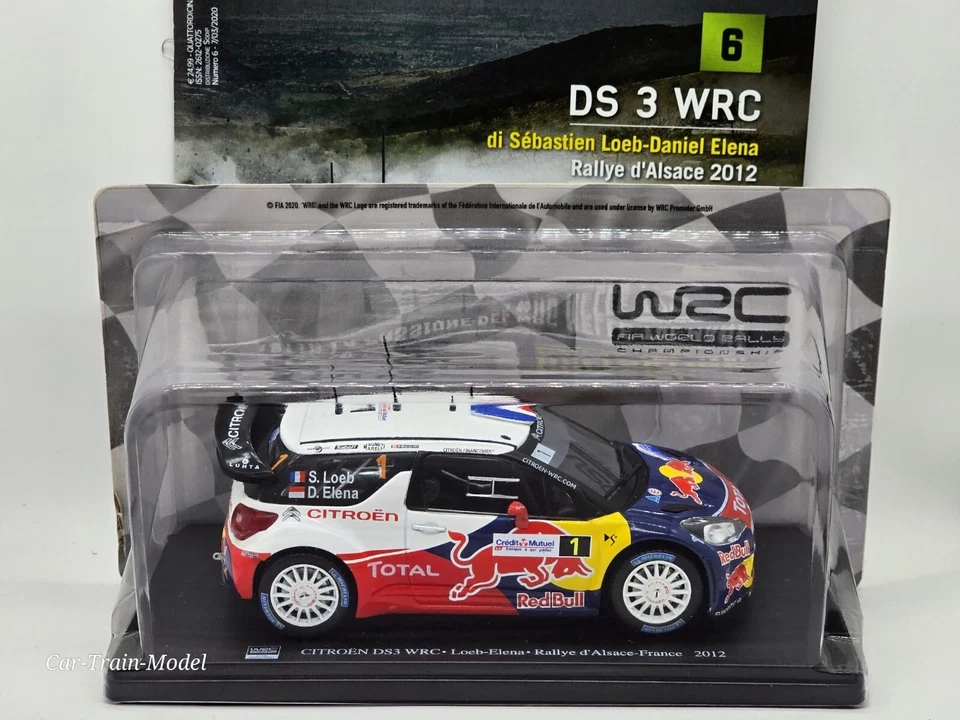 Citroen DS3 WRC - Rallye d'Alsace-France 2012 -  WRC Collection 1:24 - Immagine 1 di 1