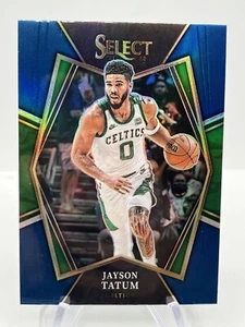 Jayson Tatum 2021-22 Select Basketball Blue Green SILVER Premier Level #172 SP - Picture 1 of 2