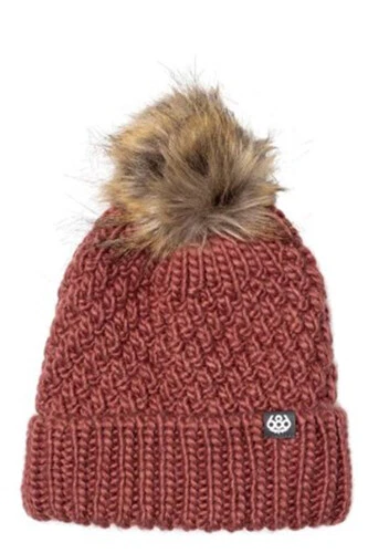 Gorro tejido con cable Majesty 686 para mujer (rosa del desierto) M1WBNE31-DTRS Foto 1 de 1