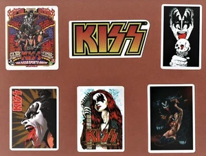 KISS STICKER HEAVY METAL Alt HARD ROCK classic GLAM shock Gene Simmons XX - Picture 1 of 18