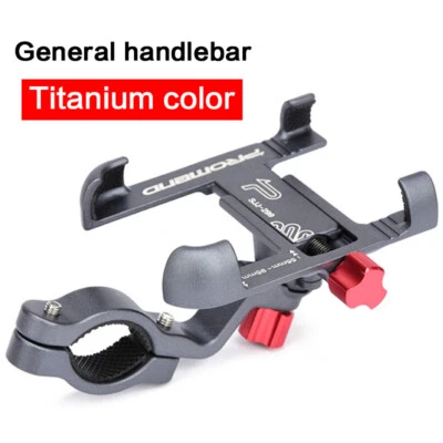 Promend 360° Motor Bicycle Stem Phone Mount Stand Aluminum Bike Handlebar Holder - Image 1 of 4
