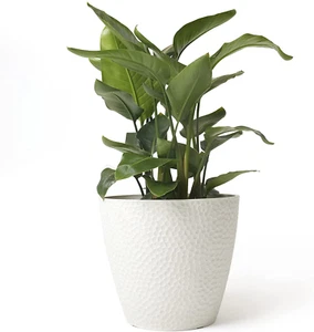 Outdoor Indoor Tree Planters,14 Inch Large Planter Flower Pots,Modern Decorative - Picture 1 of 12