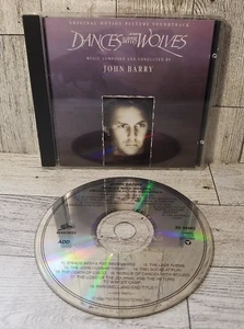 John Barry Dances With Wolves Original Motion Picture Soundtrack Music CD 1990 - Picture 1 of 4