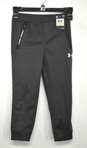 Under Armour Little Boys Pennant 2.0 Pants Elastic Drawstring Waist Slant Zip 4 - Picture 1 of 10
