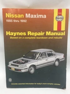 REPAIR MANUAL HAYNES 72020 NISSAN MAXIMA 1985 thru 1992 - Bild 1 von 6