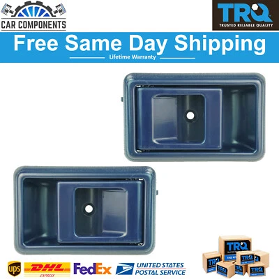 Juego de manijas interiores interiores interiores TRQ azul para Geo Toyota 4Runner 1988-2000 Foto 1 de 4