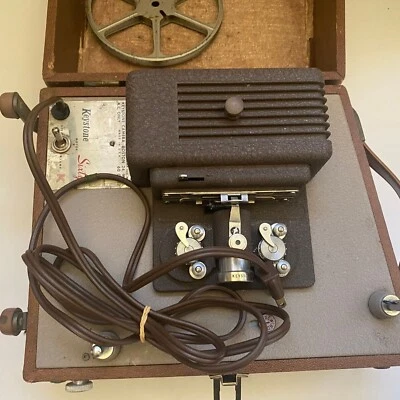 Projetor de Filme Milímetro Keystone Sixty Filme 8mm Modelo K-60 Boston EUA - Imagem 1 de 4