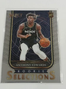 2020-21 Panini Select Anthony Edwards Rookie Selections RC #5 Timberwolves - Picture 1 of 2