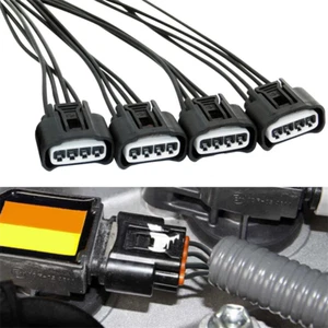 4× Ignition Coils Connector Plug Harness For Toyota Camry 2002-2009 Rav4 2001-08 - Picture 1 of 9