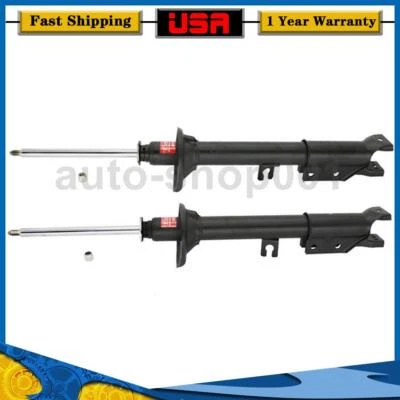 Pair KYB Rear Shocks Struts Fits 1987 1986 1988 1989 Mazda 323 - Image 1 of 4