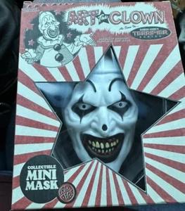 NEW IN BOX Terrifier - Art The Clown Collectible 6" Mini Mask Fright Rags - Picture 1 of 2