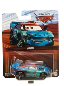 Disney Pixar Cars Fishtail Metal Cars 3 Crazy Eights Demolition Derby Diecast - Imagen 1 de 4