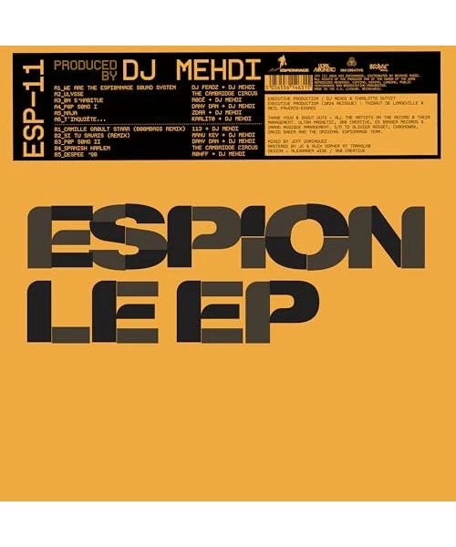 Espion Ep (Crystal Clear Lp) [Vinyl LP] - Bild 1 von 1