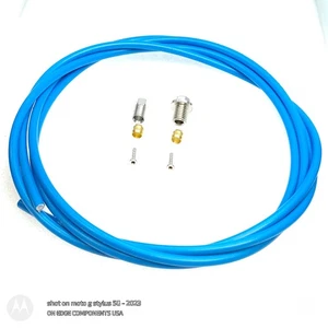 Blue Hydraulic Brake Hose Kit For Shimano GRX RX810 RX610 RX410 - Picture 1 of 3